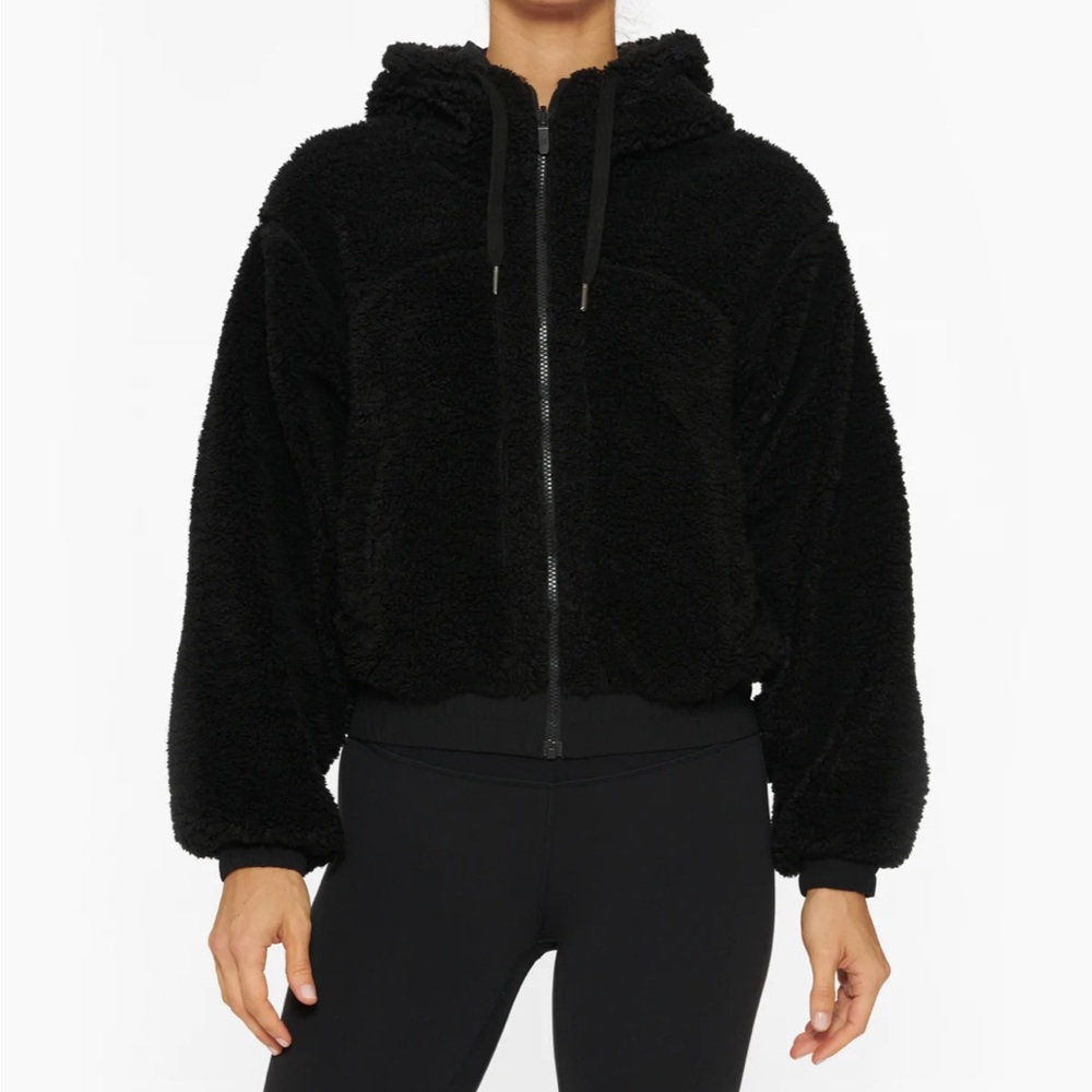 Lululemon Reversible Sherpa Jacket with hood